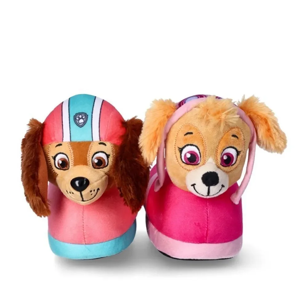 Baby Toddler Girl Paw Patrol Comfy Cozy Slippers Size 7/8